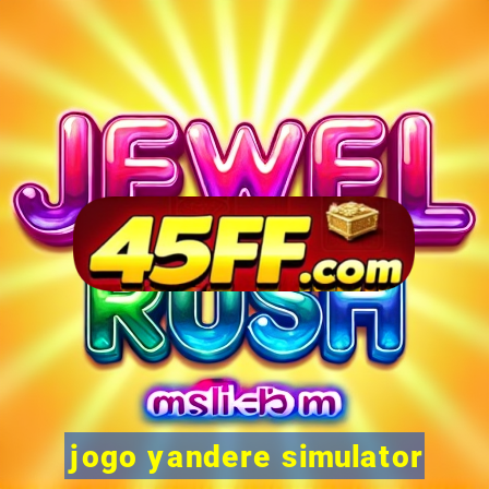 jogo yandere simulator